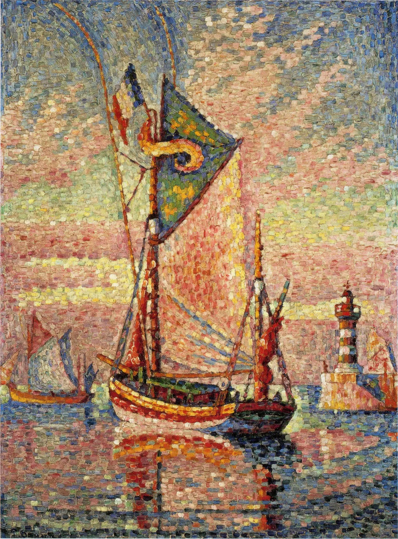 Thonier fra Concarneau - Paul Signac