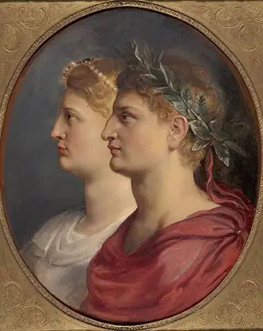 Tibère og Agrippina - Peter Paul Rubens