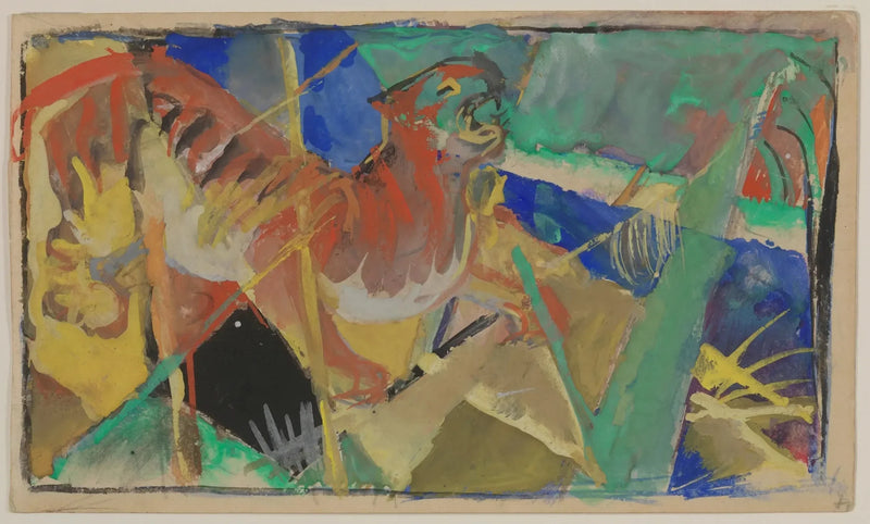 Tiger i jungelen - Franz Marc