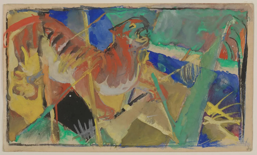 Tiger i jungelen - Franz Marc