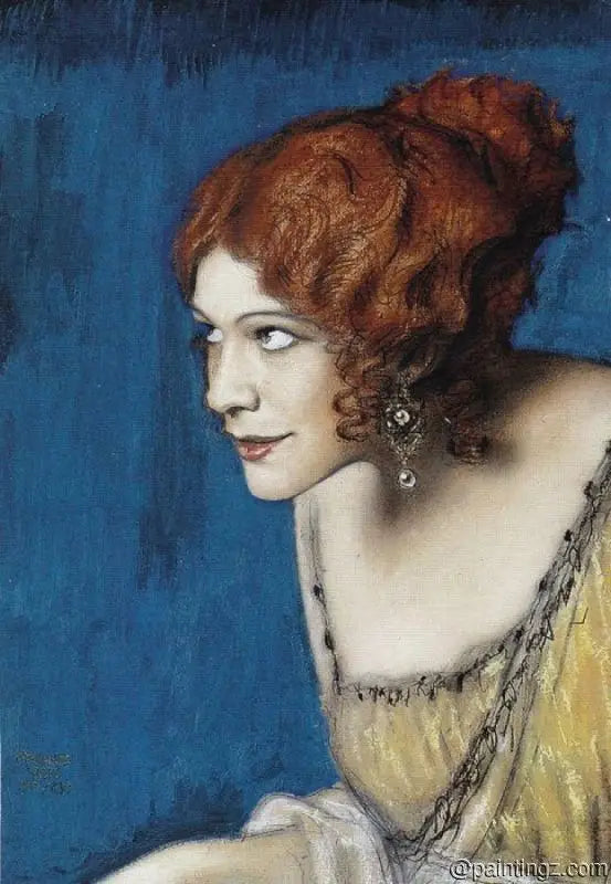 Tilla Durieux som Kirke - Franz von Stuck
