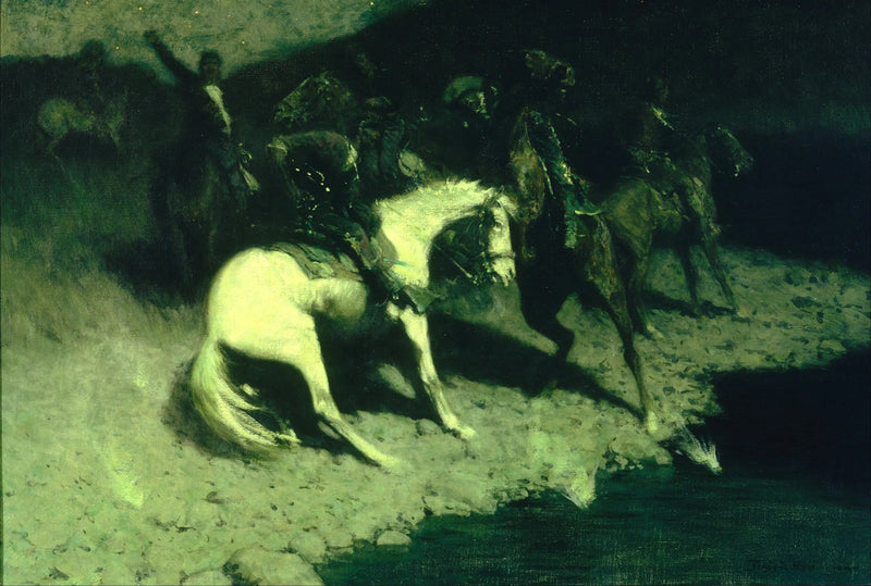 Tatt av - Frederic Remington

Source:
Tiré sur - Frederic Remington