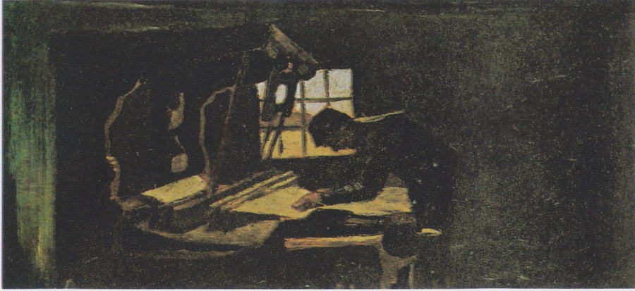 Tisserand som ordner trådene - Vincent van Gogh