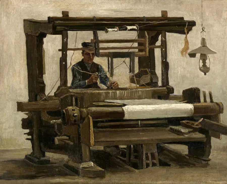 Vevmester ved vevstolen - Vincent van Gogh