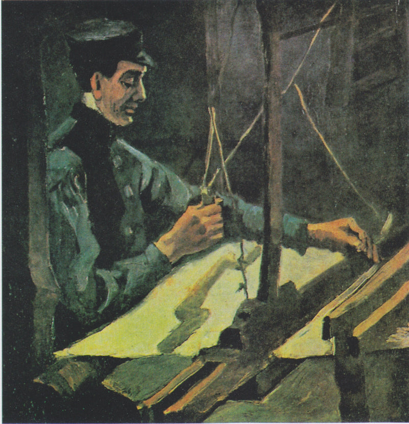 Tisserand vendt mot høyre (halvfigur) - Vincent van Gogh
