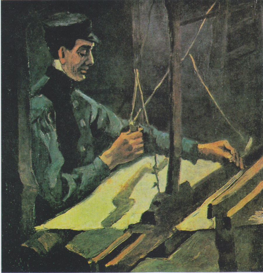 Tisserand vendt mot høyre (halvfigur) - Vincent van Gogh