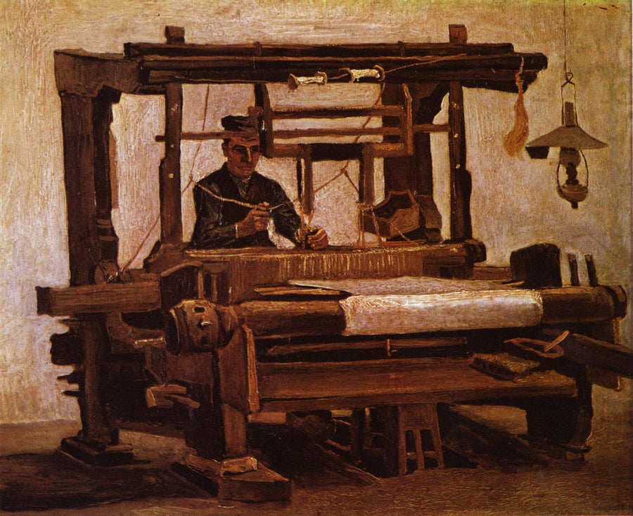 Vevmester ved vevstolen - Vincent van Gogh