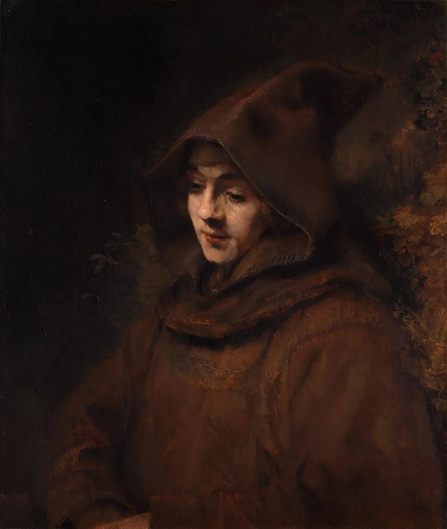 Titus som munk - Rembrandt