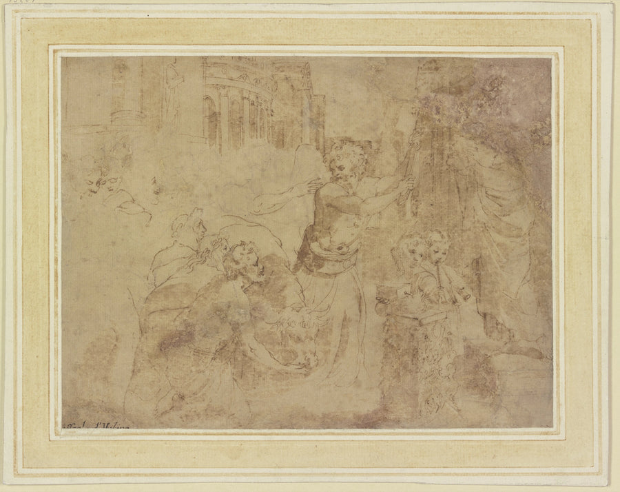 Sankt Paul og Barnabas i Lystra - Raphael Sanzio