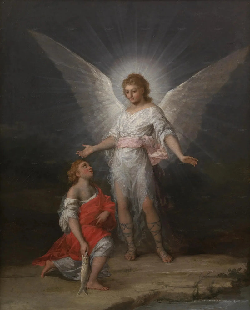 Tobias og engelen - Francisco de Goya