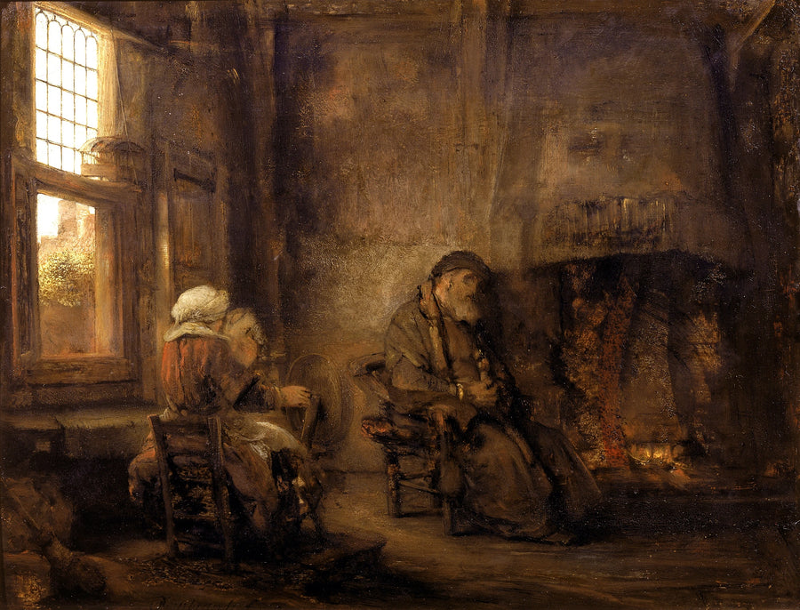 Tobie og Anne - Rembrandt