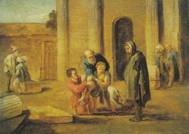 Tobie og den døde israelitten (etter Domenico Fetti) - David Teniers den Yngre

Source:
Tobie et l'Israélite mort (d'après Domenico Fetti) - David Teniers le Jeune