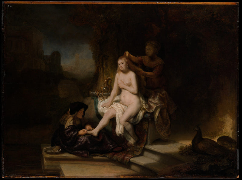 Badsituasjonen til Batseba - Rembrandt