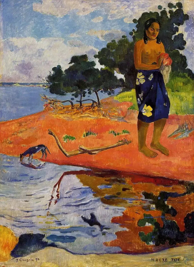 Morgen toalett - Paul Gauguin