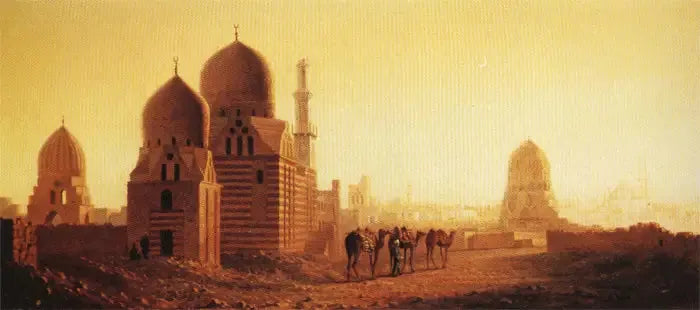 Mamelukkenes gravsteder - Sanford Robinson Gifford