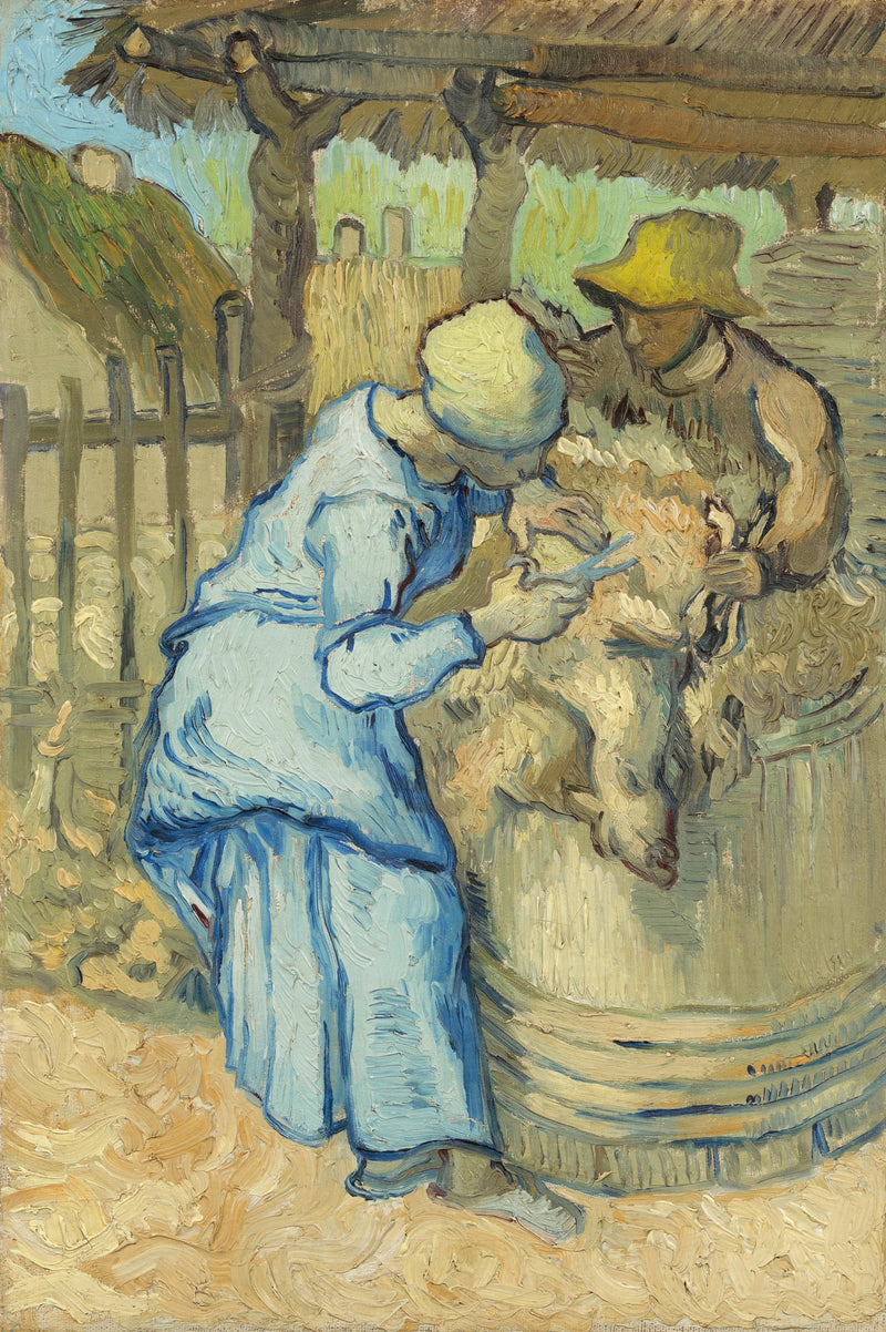 Saueskjæreren (etter Millet) - Vincent van Gogh