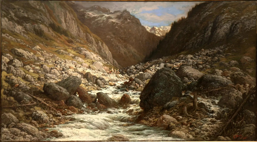 Fjellstrøm - Gustave Doré