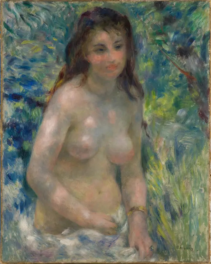 Torse, sollys effekt - Pierre-Auguste Renoir