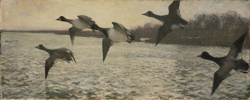 Tidlig om morgenen - Frank Weston Benson