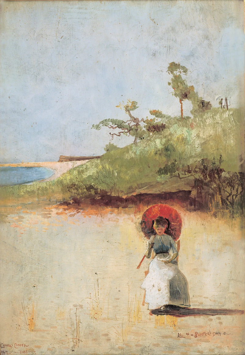 Alt dette på en sommerdag - Charles Conder