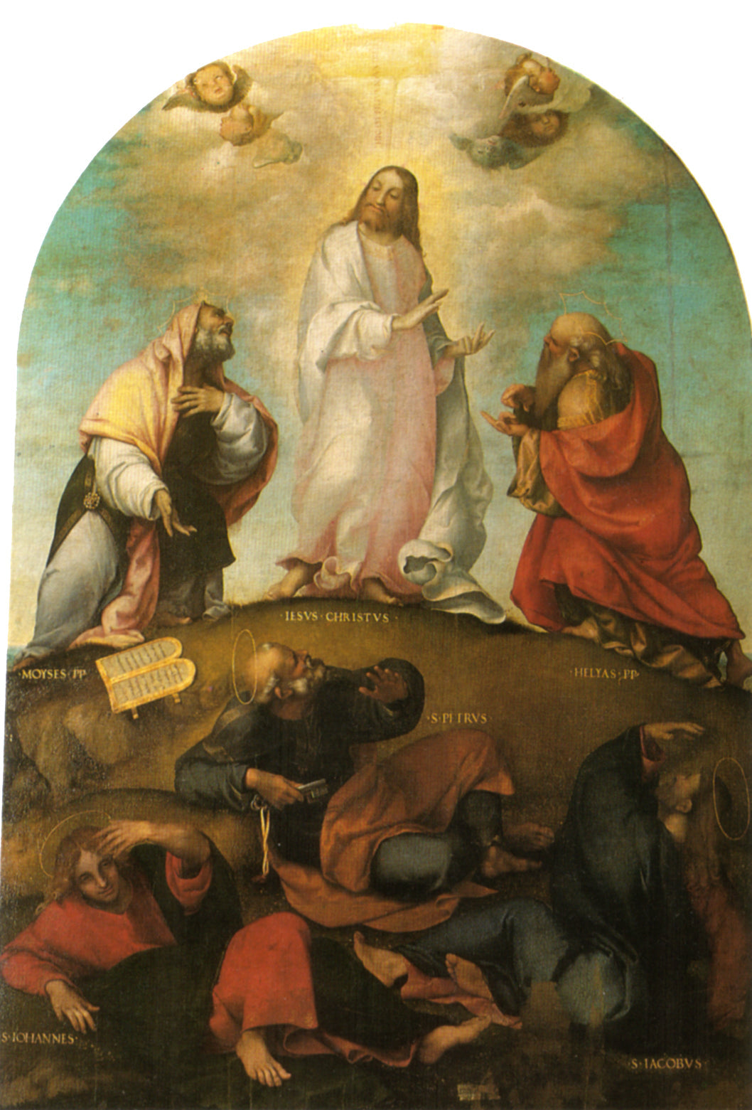 Transfiguration du Christ - Lorenzo Lotto image 1 tableau peint à l’huile sur toile