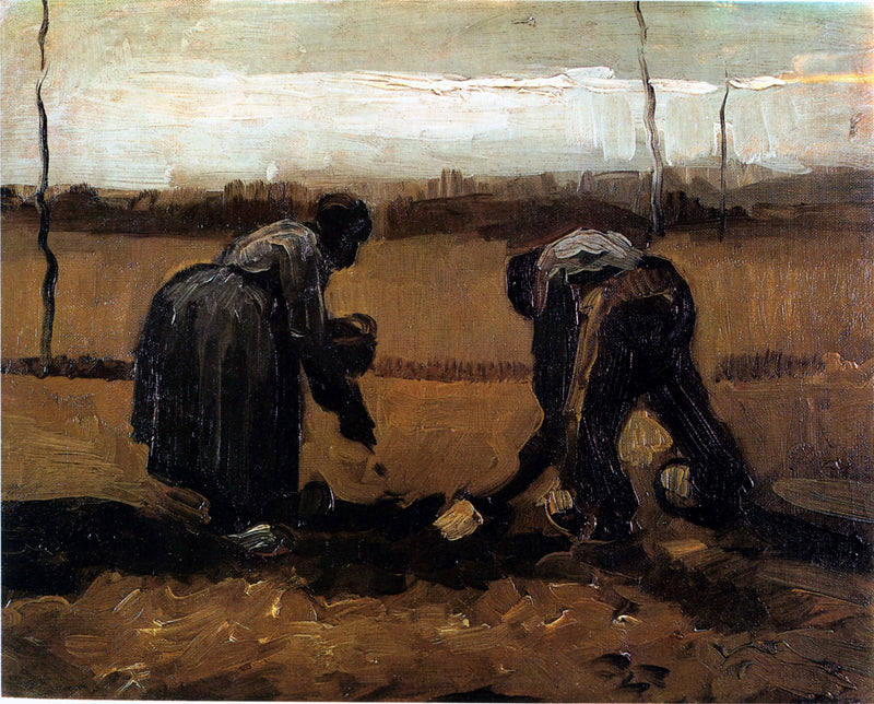 Arbeid på markene - Vincent van Gogh