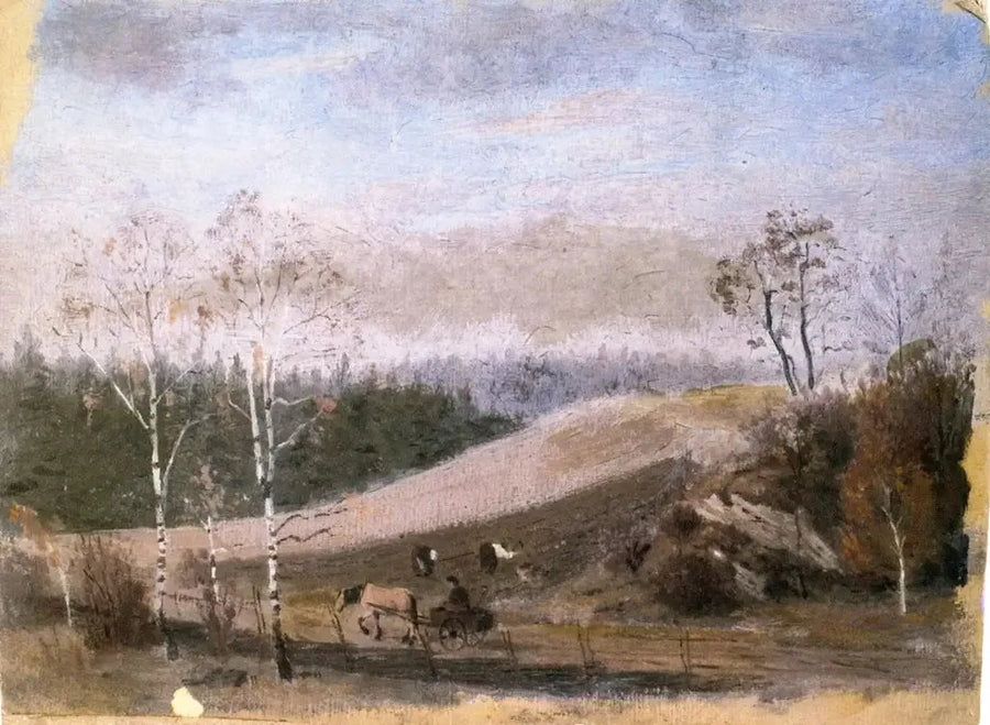Høstarbeid i marken - Edvard Munch