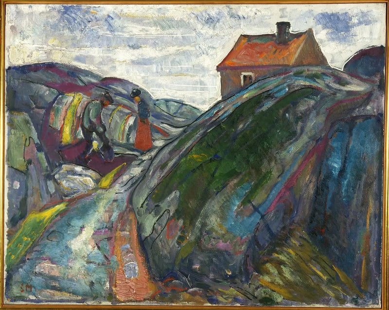 Vårarbeid i Skerries - Edvard Munch