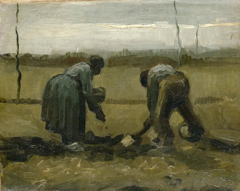 Arbeid på markene - Vincent van Gogh