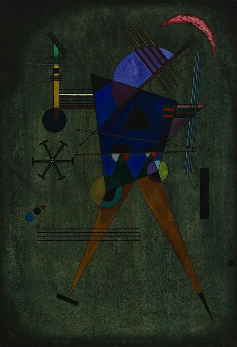 Svart trekant - Vassily Kandinsky