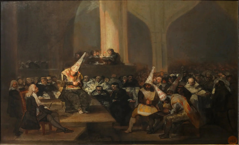 Inkvisisjonens domstol - Francisco de Goya