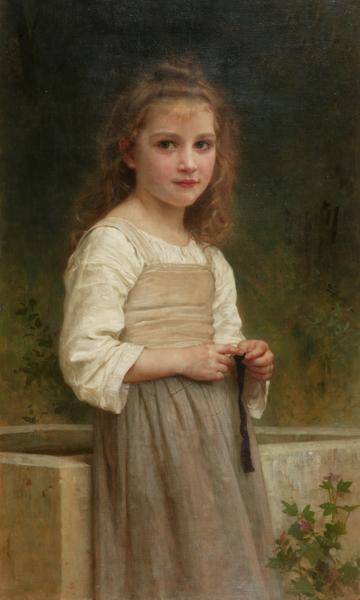La Tricoteuse (1898) - Bouguereau