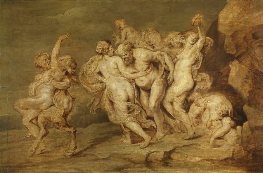 Triumf av Silene - Peter Paul Rubens