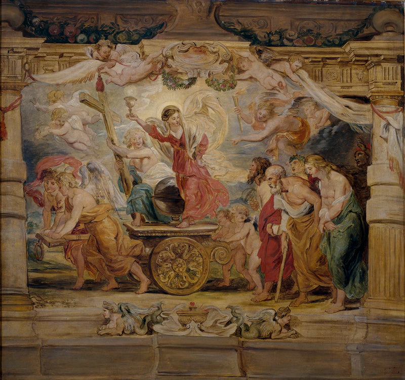 Le triomphe de la foi - Artiste inconnu