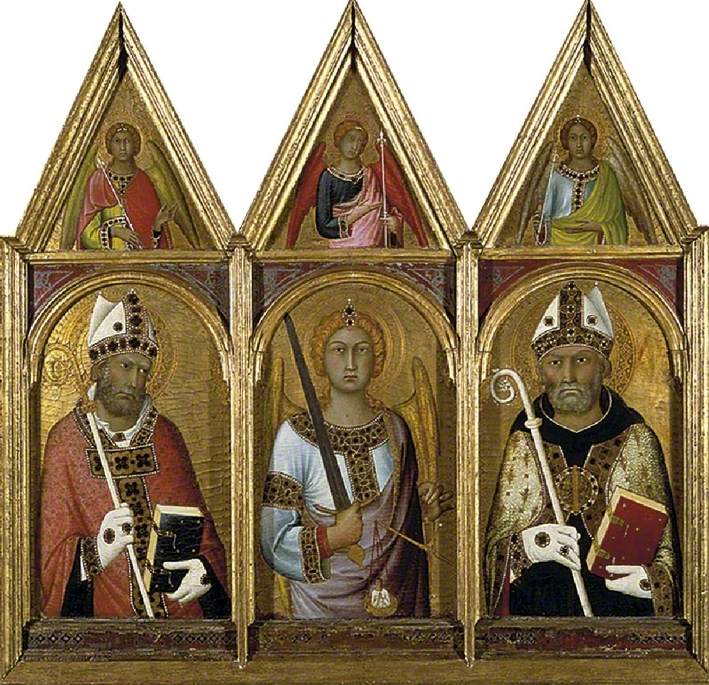 Cambridge-triptykon - Simone Martini
