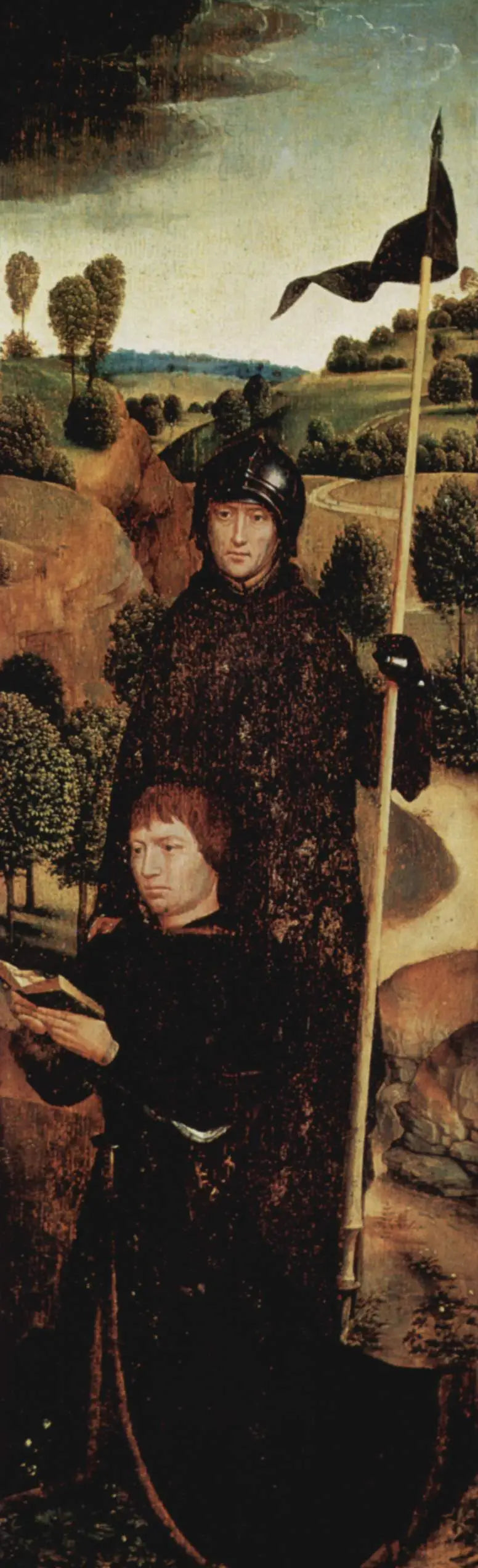 Triptyk av Jan Crabbe. Høyre fløy - Hans Memling