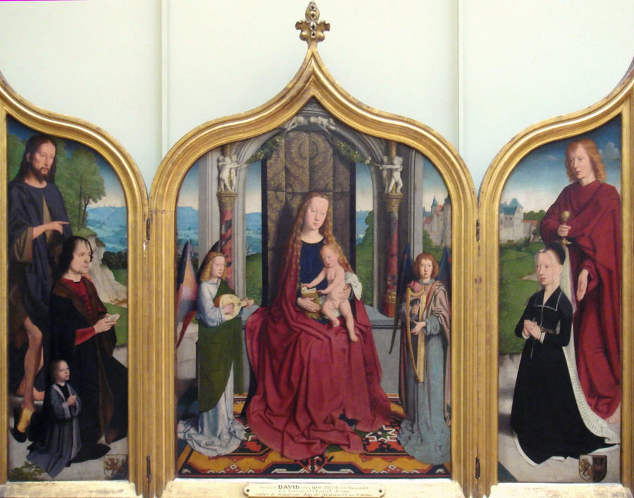 Sedano-familietriptyk - Gérard David