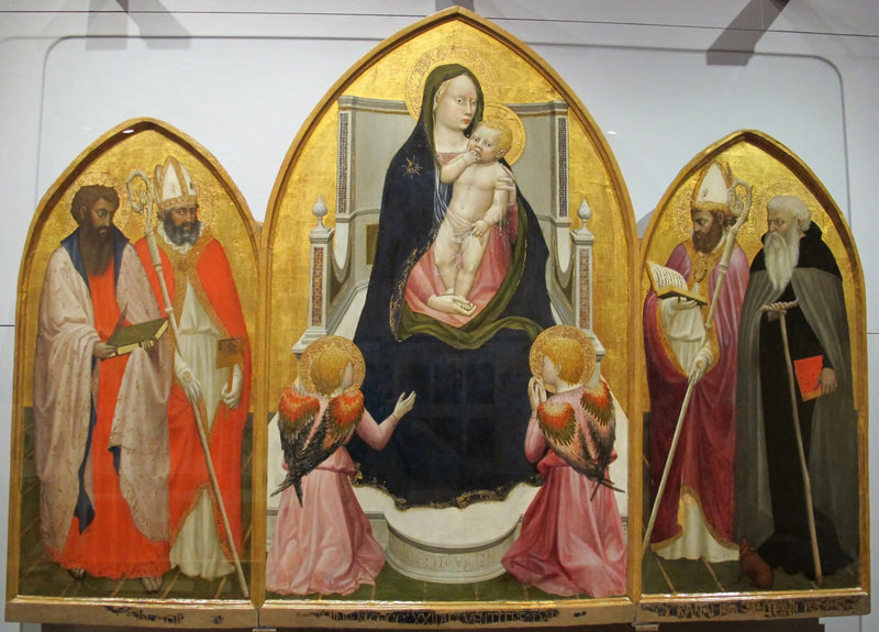 San Giovenale-triptykon - Masaccio