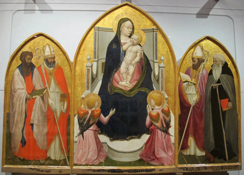 San Giovenale-triptykon - Masaccio