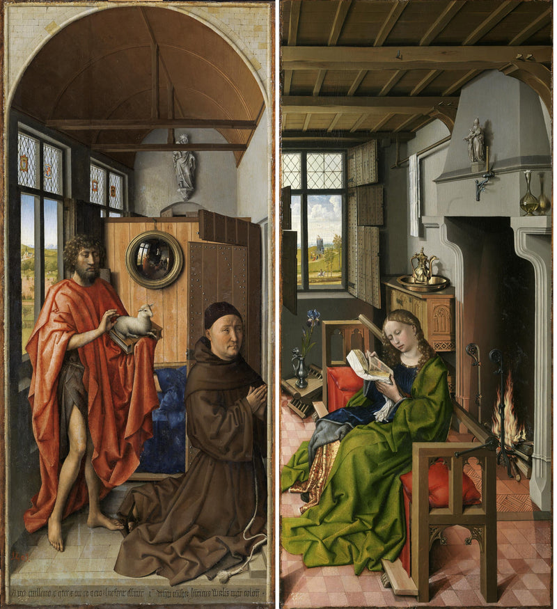Werl-triptyk - Robert Campin