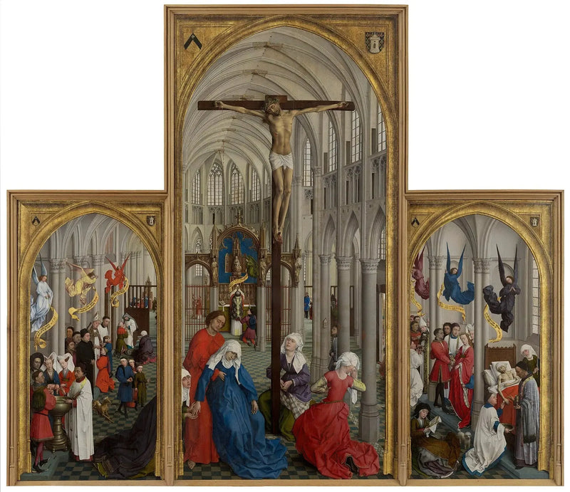 Triptykon av de syv sakramentene - Rogier van der Weyden