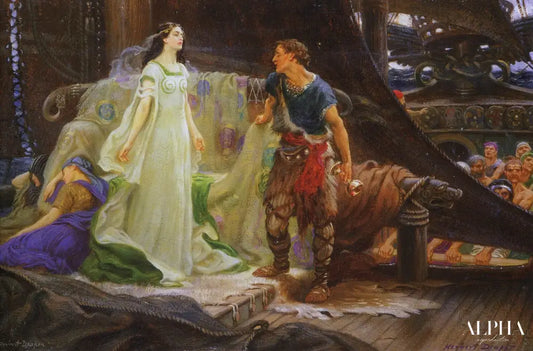 Tristan et Iseult - Herbert Draper - Reproductions de tableaux et peintures haut de gamme