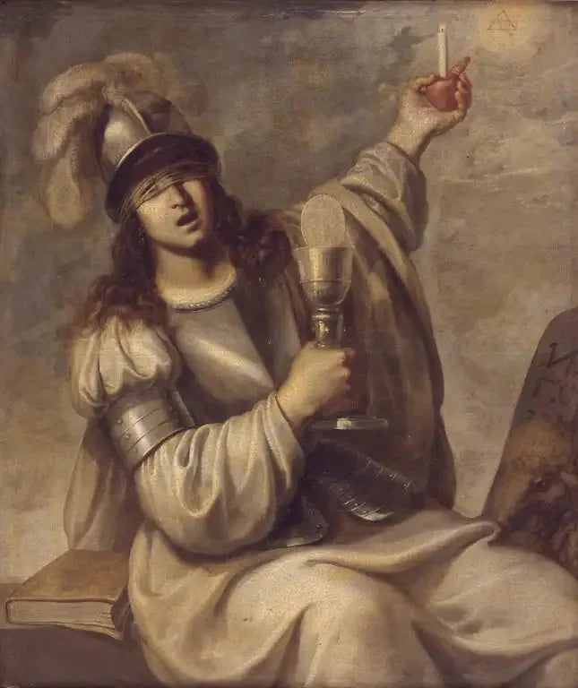 Troen. Allegorisk kvinneskikkelse - Guido Reni
