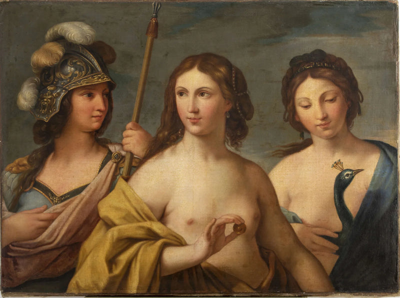 Tre gudinner (Minerva, Venus og Juno). - Simon Vouet