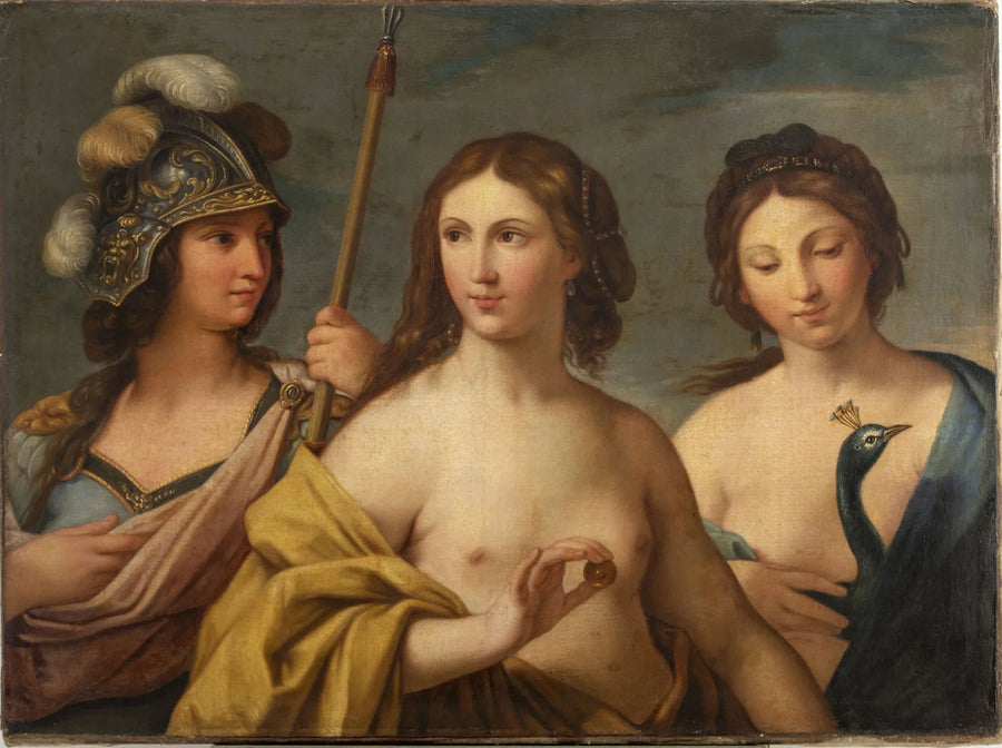 Tre gudinner (Minerva, Venus og Juno). - Simon Vouet