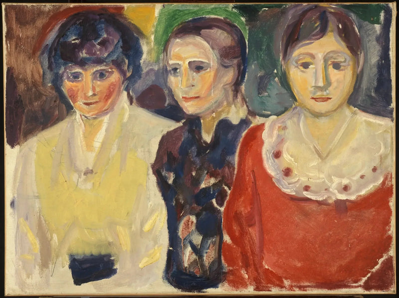 Tre kvinner - Edvard Munch