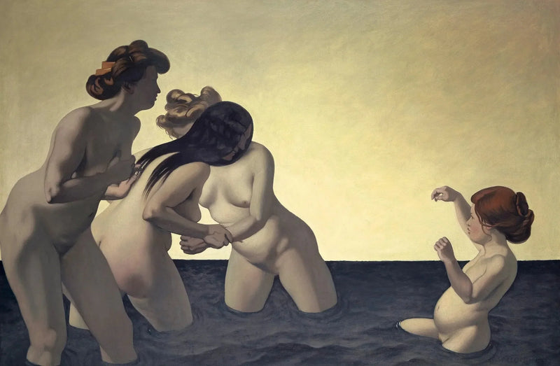 Tre kvinner og en liten jente som leker i vannet - Félix Vallotton

Source:
Trois femmes et une petite fille jouant dans l'eau - Félix Vallotton