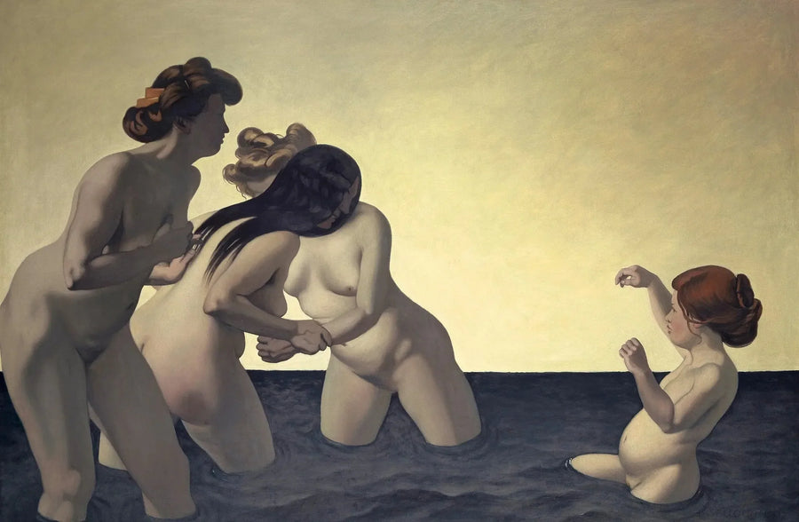 Tre kvinner og en liten jente som leker i vannet - Félix Vallotton

Source:
Trois femmes et une petite fille jouant dans l'eau - Félix Vallotton