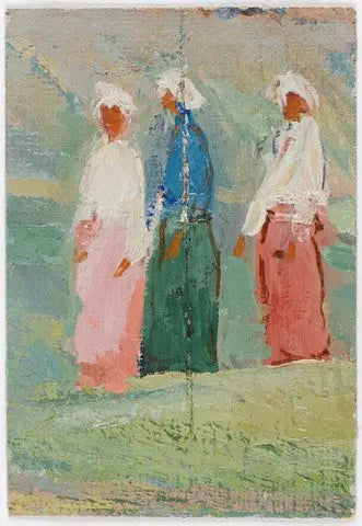Tre kvinnelige figurer - Kazimir Malevich