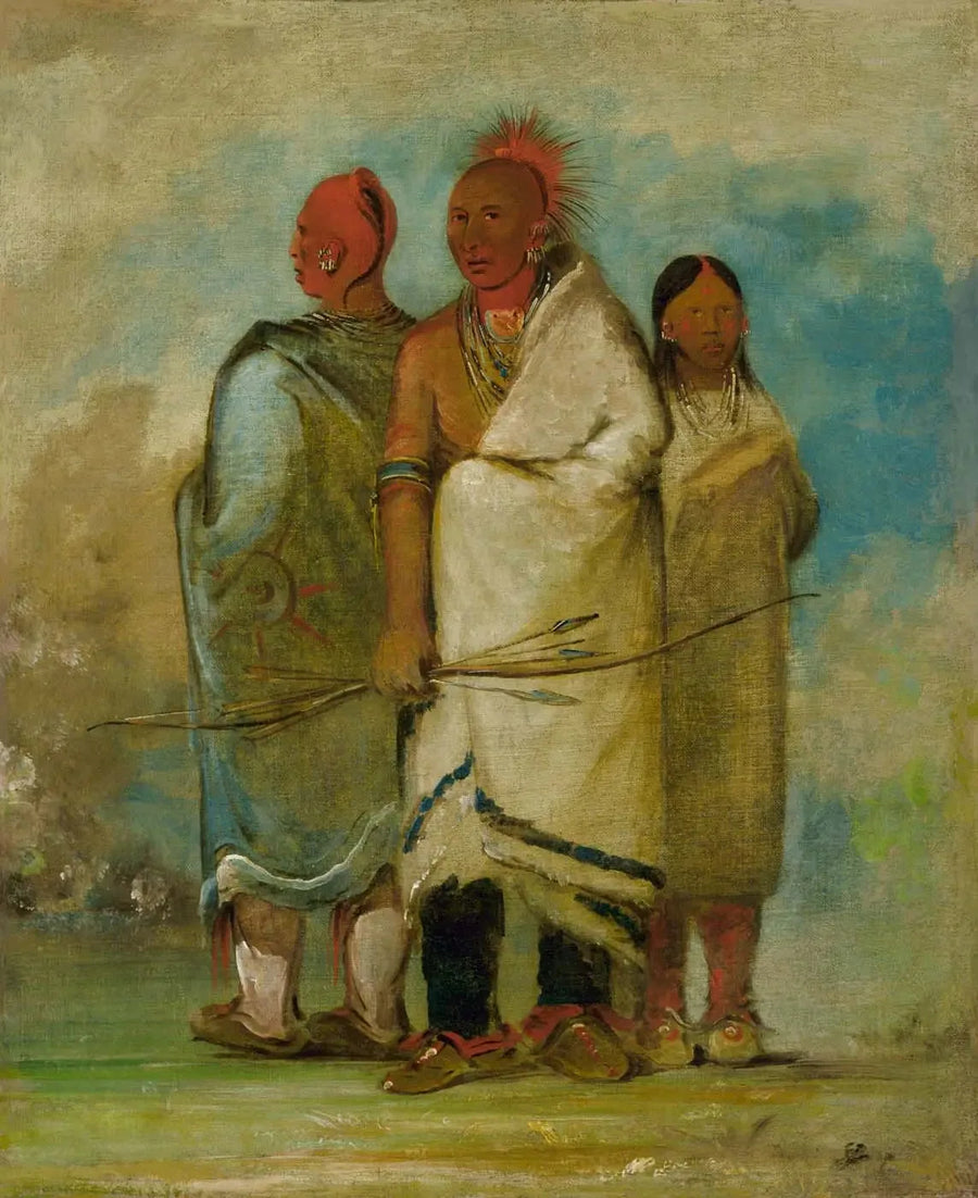 Tre India-rever - George Catlin

Source:
Trois Indiens Renards - George Catlin